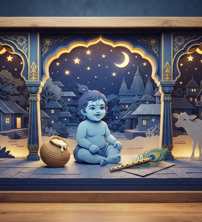 Cover art for the Baby Krishna collection