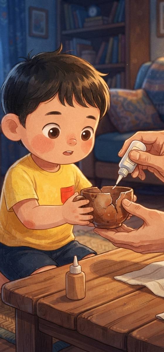 Cover illustration for Tim Tim Says Sorry